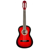 DENVER - Guitare classique format 3/4 - rouge