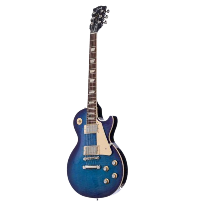 GIBSON Les Paul Classic Plus - AAA Flame Blueberry Burst