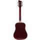 Jay Turser JTA502-PK Guitare acoustique grandeur 1/2 - rose