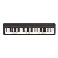 Yamaha P-125 piano numérique avec 88 touches – Compact