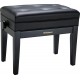 ROLAND HP704 piano numérique avec banc et meuble - noir anthracite