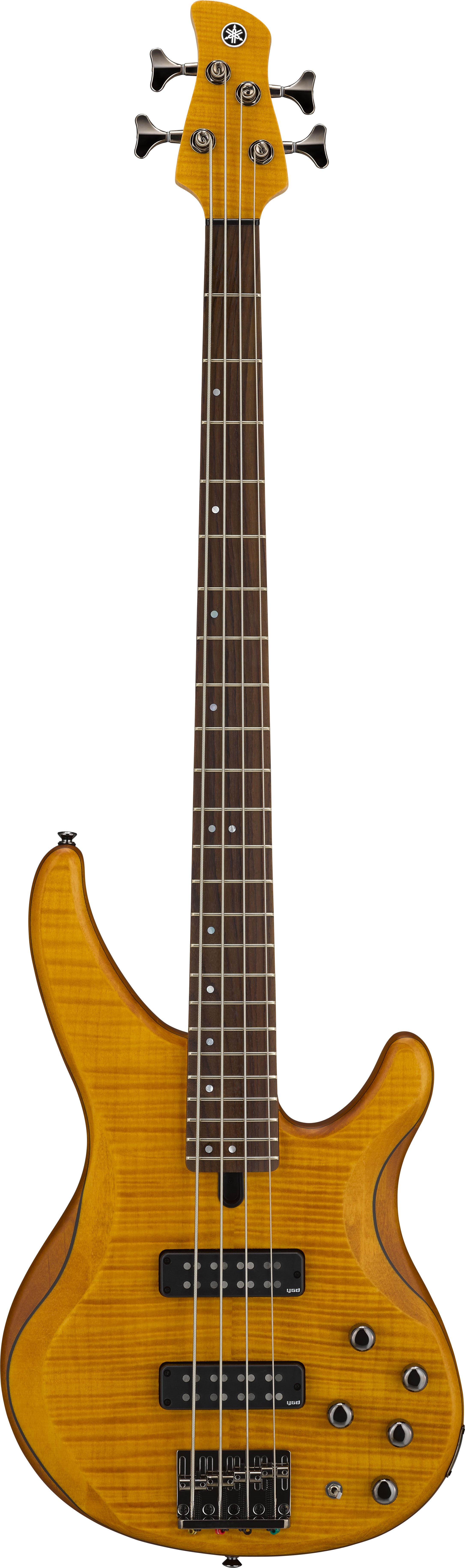 Yamaha TRBX604FM 4 Strings Bass - Matte Amber